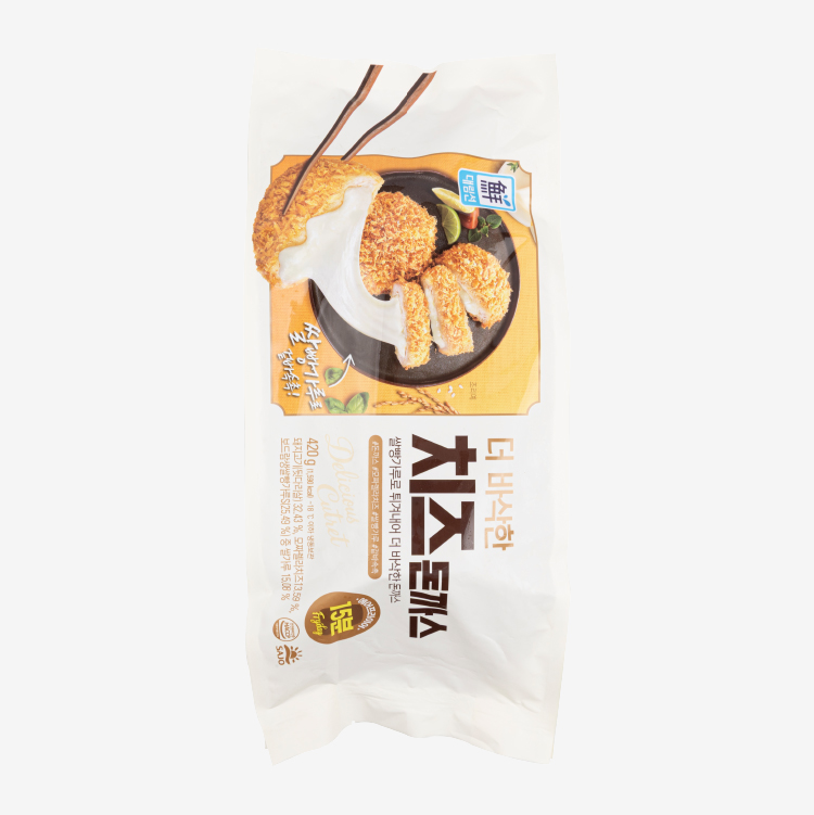 더 바삭한 치즈 돈까스 후면 이미지